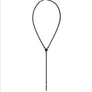 Kendra Scott Gun Metal Starla Neckalce